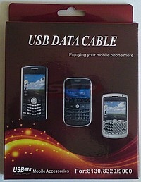 Accesorii GSM - Cablu date: Cablu date Blackberry 8100 / 8320 / 9000