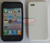Accesorii GSM - Tocuri silicon: Toc silicon iPhone 4 / 4S