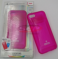 Toc silicon Cocktail Apple iPhone 5 / 5S ROZ