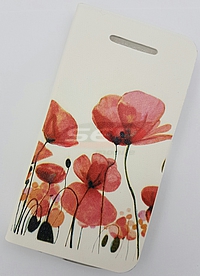 Toc FlipCover Stand Magnet Design Poppies Allview P5 Life