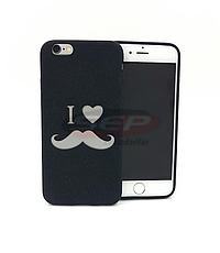 Toc TPU Plush I love Moustache Apple iPhone 6G / 6S
