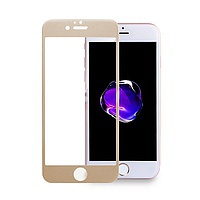 Geam protectie display sticla 5D FULL GLUE Apple iPhone 6 GOLD