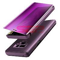 Accesorii GSM - Book Cover: Toc Clear View Mirror Apple iPhone X / XS Purple