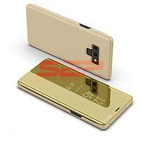 Accesorii GSM - Book Cover: Toc Clear View Mirror Huawei P20 Lite Gold