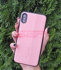 Accesorii GSM - bodhi: Toc TPU Leather bodhi. Apple iPhone 11 Pro Pink