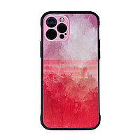 Toc TPU+PC Watercolor Apple Iphone 12 Pink