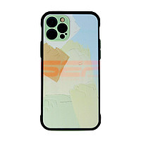 Toc TPU+PC Watercolor Apple Iphone 12 Pro Green