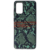 Accesorii GSM - Leather Back Cover: Toc TPU Leather Snake Samsung Galaxy S20 Plus Green