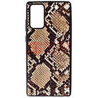Accesorii GSM - Toc TPU Leather Snake: Toc TPU Leather Snake Samsung Galaxy Note 20 Brown