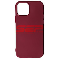 Accesorii GSM - Toc silicon High Copy: Toc silicon High Copy Apple iPhone 12 Burgundy