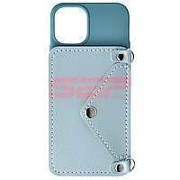 Toc TPU Crossbody Wallet Apple iPhone 12 mini BLUE