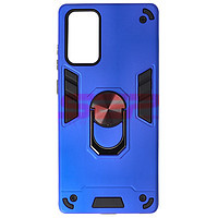Toc TPU+PC Armor Ring Case Samsung Galaxy Note 20 Electric Blue