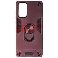 Toc TPU+PC Armor Ring Case Samsung Galaxy Note 20 Wine