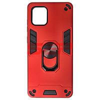 Accesorii GSM - Toc TPU+PC Armor Ring Case: Toc TPU+PC Armor Ring Case Samsung Galaxy Note 10 Lite Red