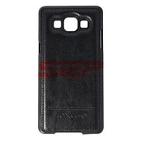 Toc Back Case Leather Samsung Galaxy A3 NEGRU