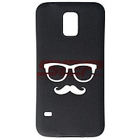 Toc TPU Plush Glasses & Moustache Samsung Galaxy S5