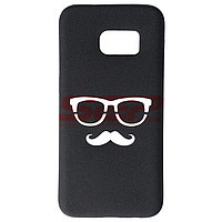 Toc TPU Plush Glasses & Moustache Samsung Galaxy S7