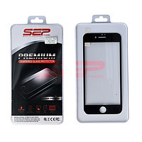 Accesorii GSM - Folie protectie display sticla curbata: Geam protectie display sticla Full Face Apple iPhone 7 BLACK