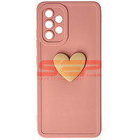 Accesorii GSM - TPU Back Cover: Toc silicon 3D Cartoon Samsung Galaxy A32 4G Pink Heart