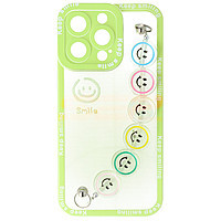 Toc TPU Smiley Chain Apple iPhone 13 Pro Green