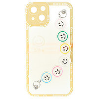 Accesorii GSM - Toc TPU Smiley Chain: Toc TPU Smiley Chain Apple iPhone 13 Yellow