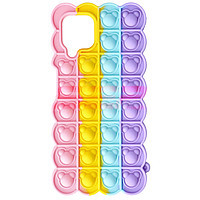 Accesorii GSM - Toc silicon Pop IT: Toc silicon Pop IT Bear Samsung Galaxy A22 4G Rainbow