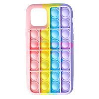 Toc silicon Pop IT Bubble Apple iPhone 11 Pro Rainbow
