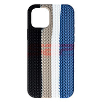 Toc silicon Woven Texture Apple iPhone 12 Storm