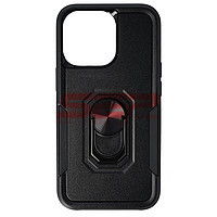 Toc TPU+PC Shockproof Ring Case Apple iPhone 13 Pro Black