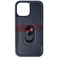 Toc TPU+PC Shockproof Ring Case Apple iPhone 13 Pro Blue