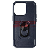 Toc TPU+PC Shockproof Ring Case Apple iPhone 13 Pro Max Blue