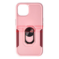 Toc TPU+PC Shockproof Ring Case Apple iPhone 13 Pink Raspberry