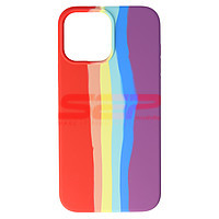 Accesorii GSM - Toc silicon High Copy Rainbow: Toc silicon High Copy Rainbow Apple iPhone 13 Pro Max No. 01
