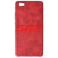 Toc Leather Vintage Tatoo Huawei P8 Lite RED