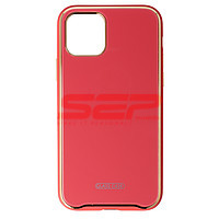 Toc TPU & Glass Luxury Apple iPhone 11 Pro Red