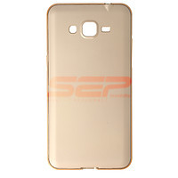 Accesorii GSM - Bumper telefon mobil: Bumper Aluminiu Suede Samsung G530F Galaxy Grand Prime GOLD