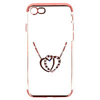 Toc TPU Diamonds Apple iPhone 8 HEARTS