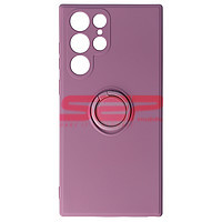 Toc silicon Liquid Ring Stand Samsung Galaxy S22 Ultra Lilac
