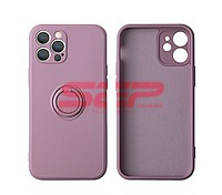 Toc silicon Liquid Ring Stand Samsung Galaxy A03s Lilac