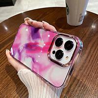 Toc TPU+PC Starry Sky Apple iPhone 13 Pro Max Pink
