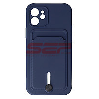 Toc TPU Card Holder Apple iPhone 12 Pro Navy