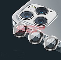 Protectie sticla Metal camera foto Apple iPhone 14 Pro Silver