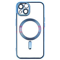 Toc TPU Plating Frame Magnetic Magsafe Apple iPhone 13 Blue