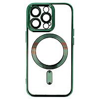 Toc TPU Plating Frame Magnetic Magsafe Apple iPhone 13 Pro Green