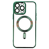Toc TPU Plating Frame Magnetic Magsafe Apple iPhone 13 Pro Max Green