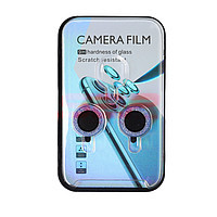 Accesorii GSM - Protectie sticla camera foto: Protectie sticla camera foto Diamonds Metal Apple iPhone 14 Plus Sierra Blue