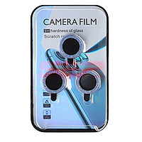 Protectie sticla camera foto Diamonds Metal Apple iPhone 13 Pro Max Sierra Blue