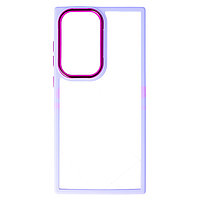 Toc TPU+PC Shell Clear Cover Samsung Galaxy S23 Ultra Purple
