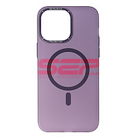 Accesorii GSM - PC Back Cover: Toc PC MetalRing Magsafe Apple iPhone 14 Pro Max Deep Purple