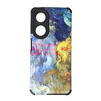 Accesorii GSM - Leather Back Cover: Toc TPU Leather Frosted Oppo A98 Art